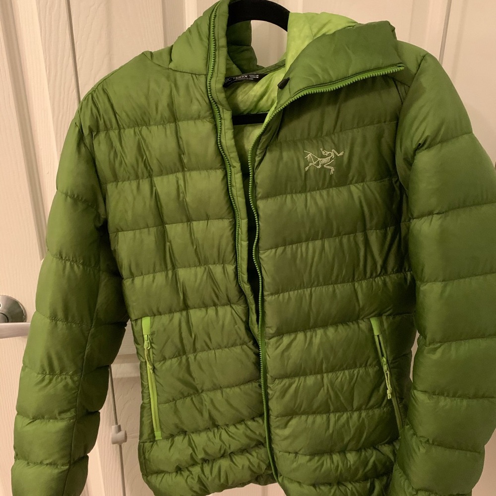 Arcteryx sv cerium hooded down jacket